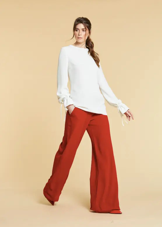 Scarlet Palazzo Pants Sinclair London