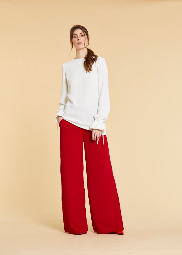 Scarlet Palazzo Pants