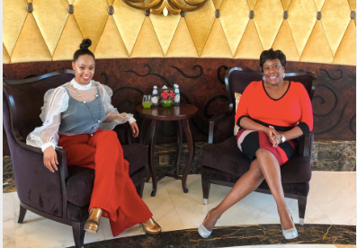 Alicya Sinclair host Leadership Talk with her Mother for International Women’s Day in Abu Dhabi, UAE 