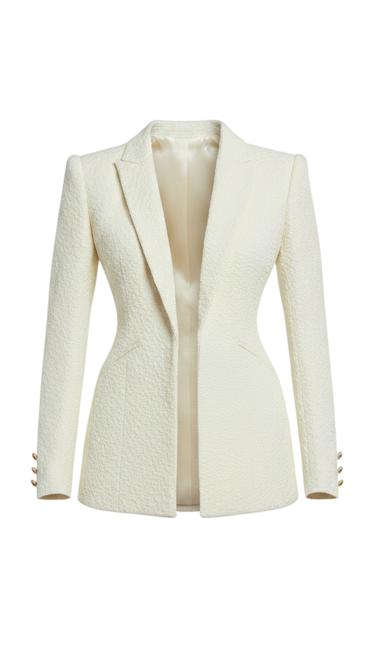 High Cut Waist Tailored Jacket