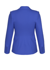 Azure Blue Single Breasted Jacket