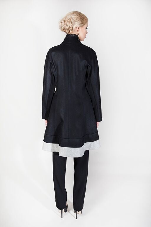Panelled Overcoat - Sinclair London